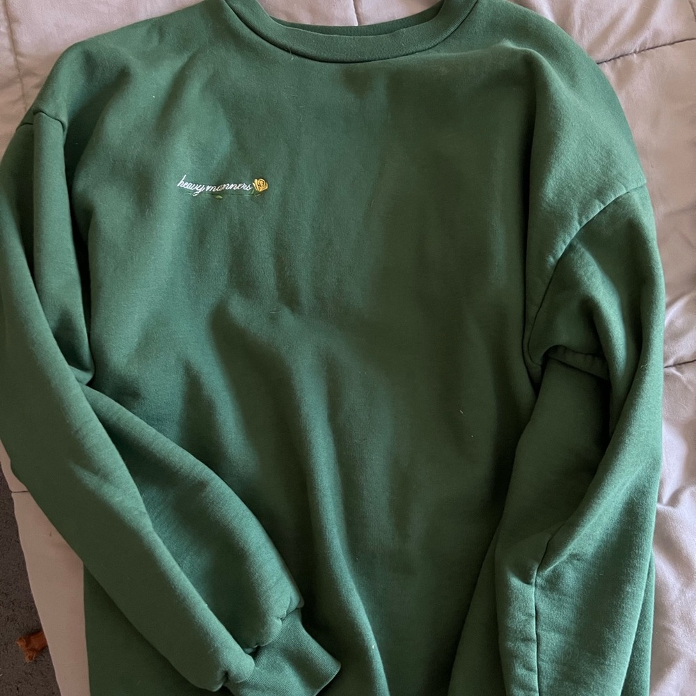Green sweat suit